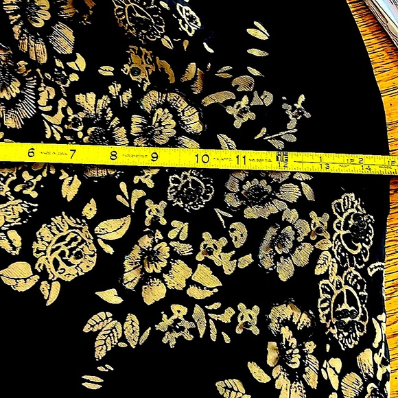 💃🏻GorgeousSue Wong NocturneCocktaildressSilk&VelvetFloral Bohemian EUCS:10💋 - Picture 14 of 16